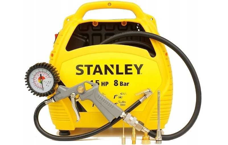 Kompresor bezolejowy 1100 W Stanley Air Kit 1.5KM 8 bar SPRĘŻARKA N