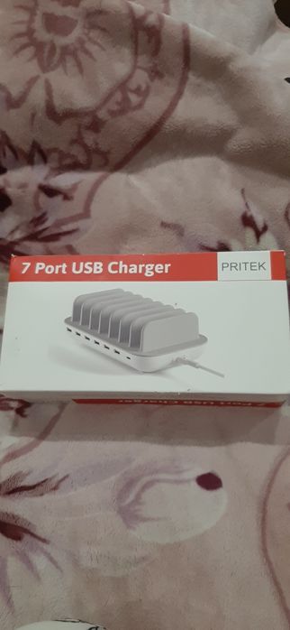 Зарядная станция Pritek 7-Port USB Charger.
