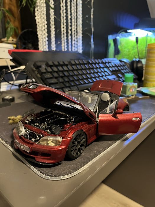 Bmw z3 1:18 bburago tuning