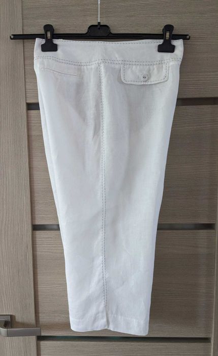 Białe letnie spodnie. Rozm. 44