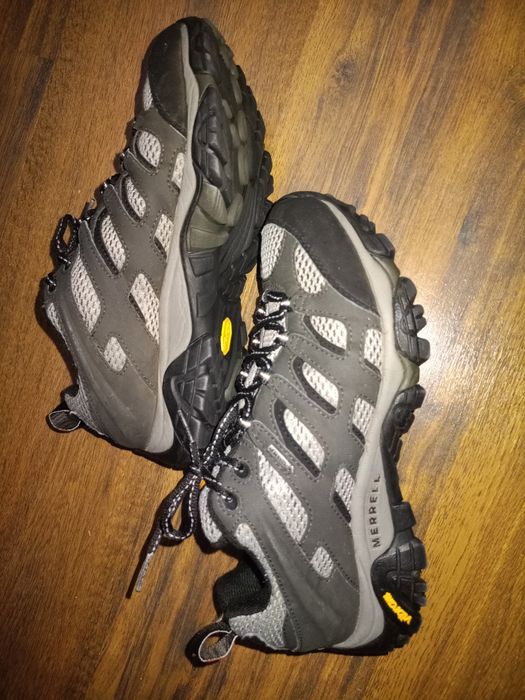 Buty trekingowe podejsciowe MERRELL beluga podeszwa Vibram  Gore-Tex