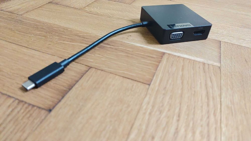 Lenovo USB-C Travel Hub, mała stacja dokująca do laptopa l01ud014-cs-r