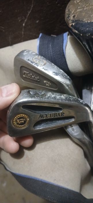 Kije golfowe. Wraz z torbą