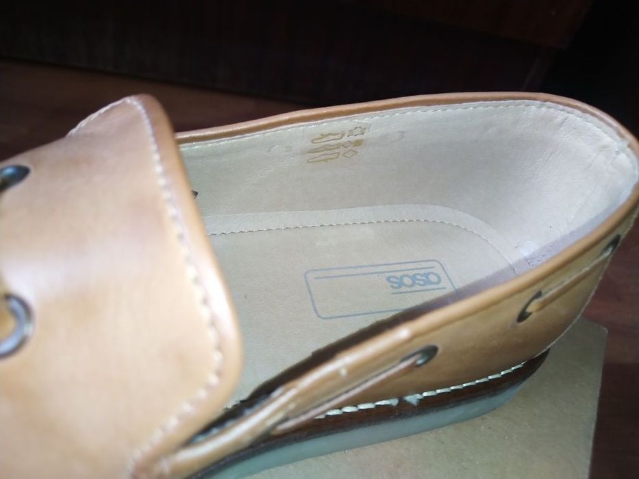 Лоферы Asos размер 42-42.5, смарт лоферы, туфли, топсайдеры