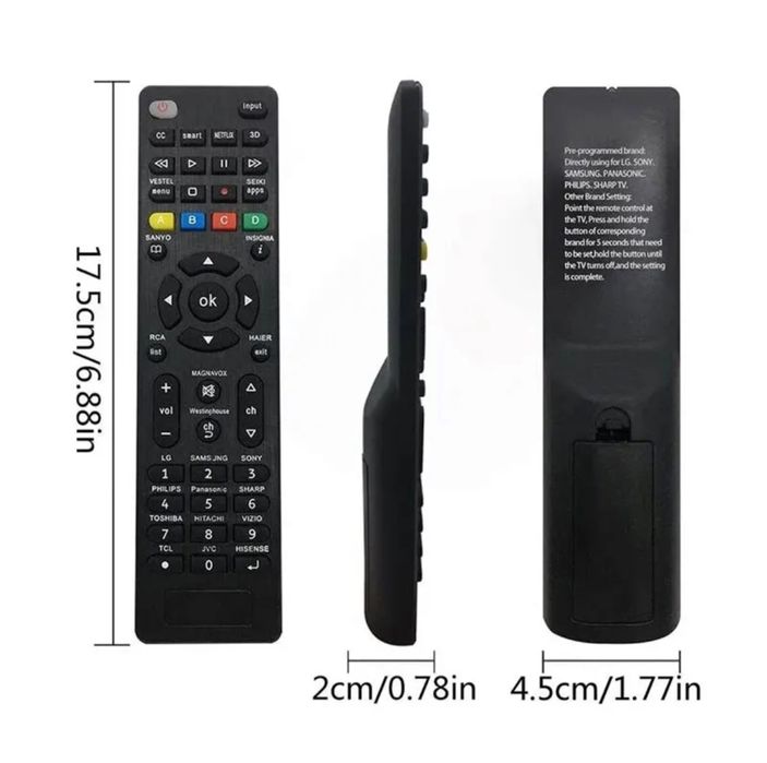 Universal Remote Control64751414467203121