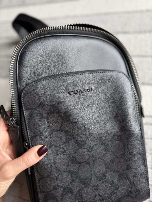 Coach Ethan Pack in Signature Canvas. Слинг. Как новый.