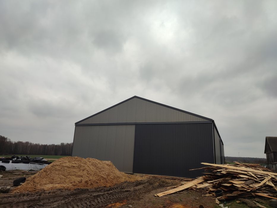 Hala magazynowa stalowa 15x40x5 Stal-Project