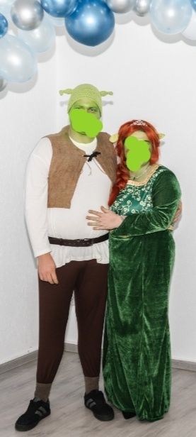 Kostium Shrek i Fiona