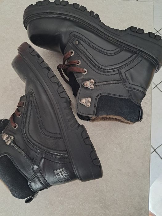 Buty ocieplane trapery