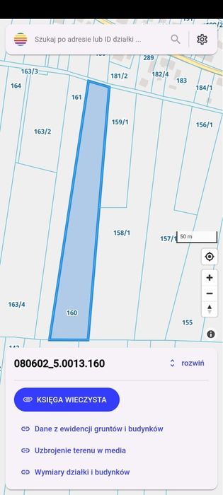 Lipno działka rolna 1,15 ha