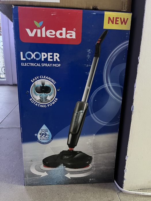 РОЗПРОДАЖ!!!Бездротова електрична швабра Vileda Looper TSU 450