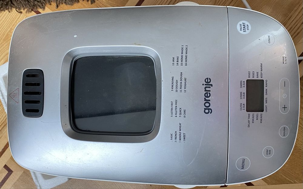 Хлібопічка gorenje