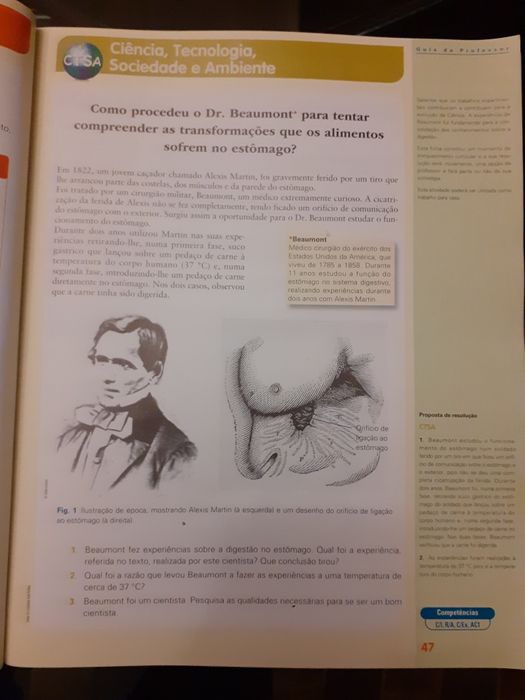 Manual Ciências da Natureza seis 6.º ano