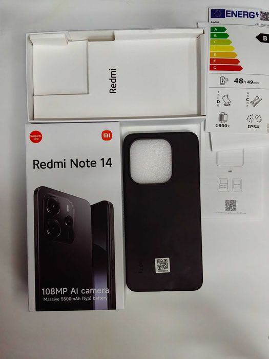 Мобільний телефон Xiaomi Redmi Note 14 6/128GB Midnight Black