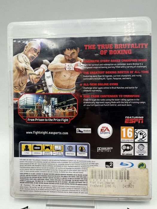 Fight Night Champion Ps3 Gwarancja
