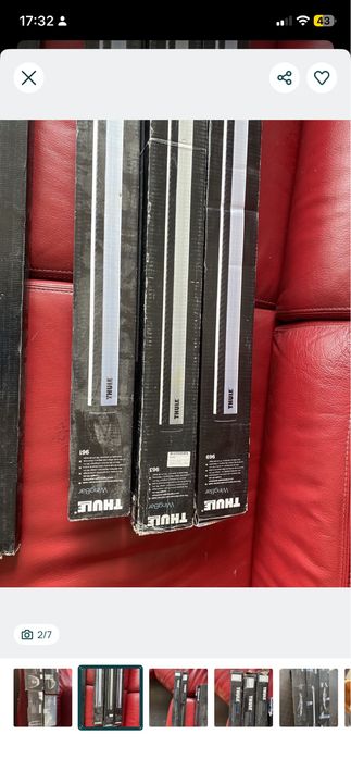 Wyprzedaż belki dachowe Thule Wingbar ( Edge )