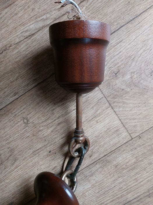 Żyrandol PRL Vintage