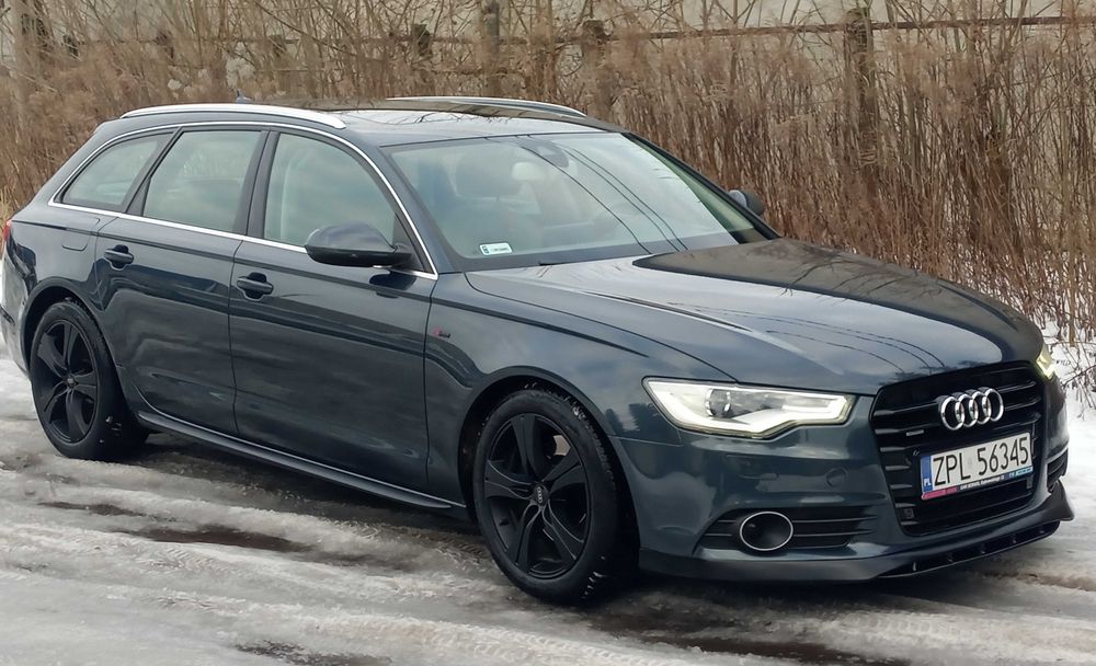 Audi A6 C7 3,0 TDI 2013 quattro 4X4 kombi NAVI skóra Panorama zamiana