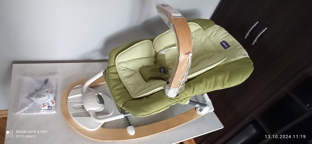 Leżaczek bujaczek Chicco i-feel nowy