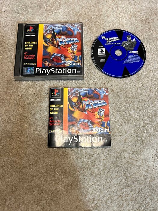 [Playstation] Vendo jogo X-Men Children of the Atom completo