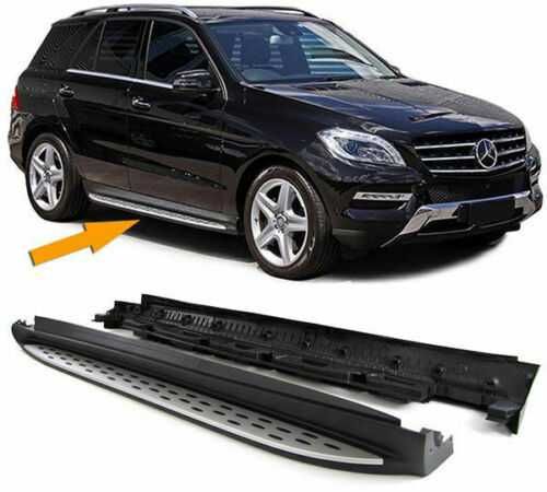Пороги підножки бокові Mercedes-Benz ML166 GLE-166 2011-2018