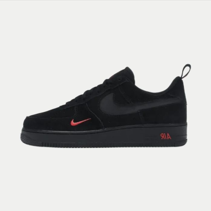 Air Force 1 Low Multi-Swoosh Black Crimson