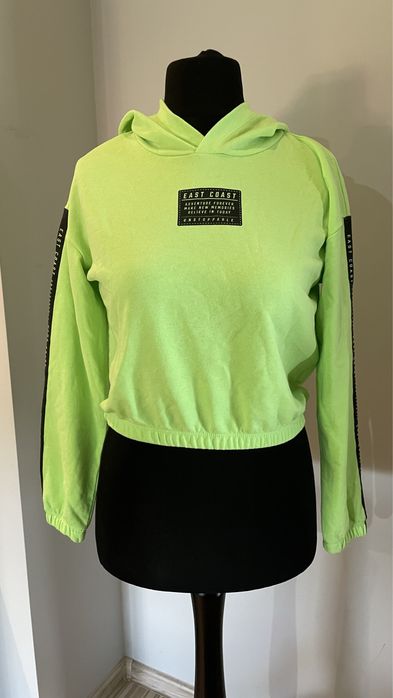 Bluza z kapturem neonowa 146