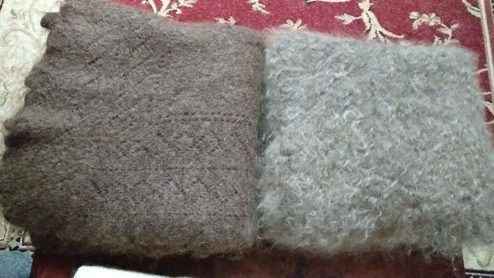 Шаль тёплая, пуховая