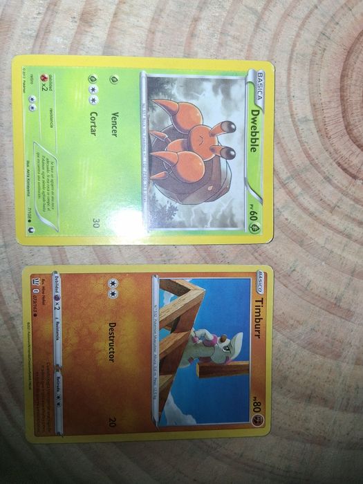 Cartas Pokemon para colecionador