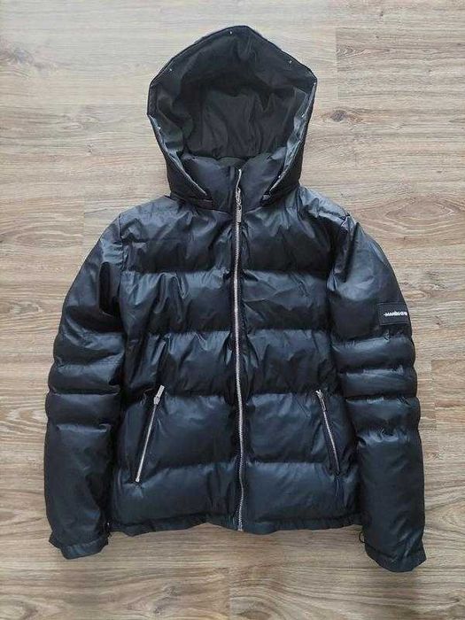 Тепла стьобана куртка курточка двостороння від maniere de voir