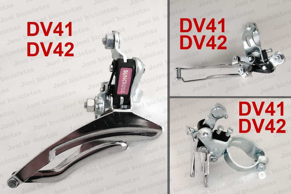 Desviadores de mudanças de carretos de bicicleta