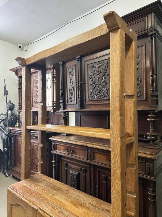 Стелаж тумба сирна шафа етажерка дуб меблі бу 4148