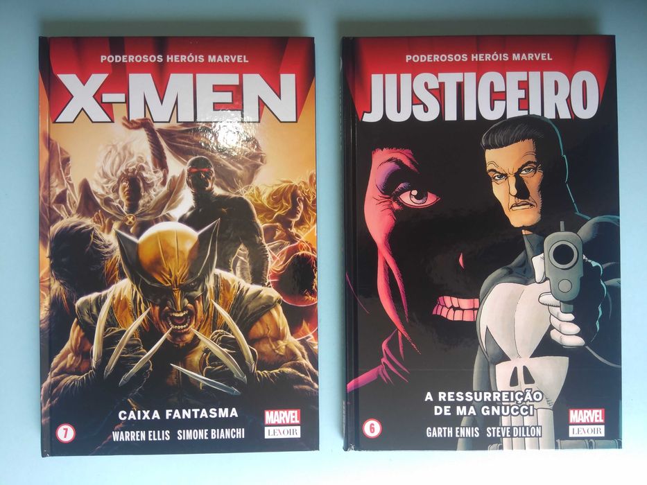 PODEROSOS HERÓIS MARVEL - 8 volumes Ed. Levoir