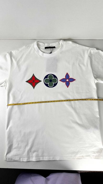 Louis Vuitton Multicolor Monogram T-Shirt Branca | L