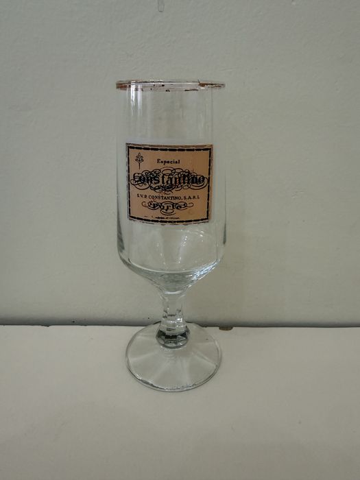 Conjunto de 6 taças de champanhe vintage