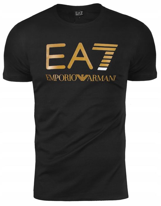 Ea7 Emporio Armani T-Shirt Z Klasycznym Logo R. S