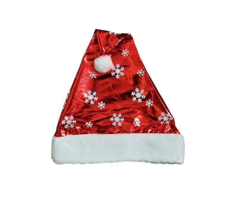 Шапка, ковпак для Діда Мороза, Санта Клаус, новорічний аксесуар