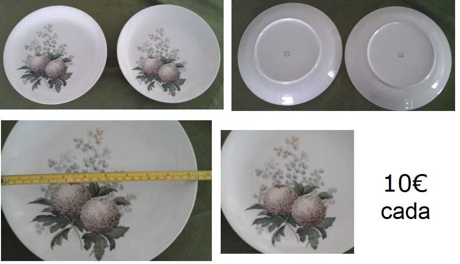 !! LER DESCRIÇÂO !! Pratos vintage Lindos !