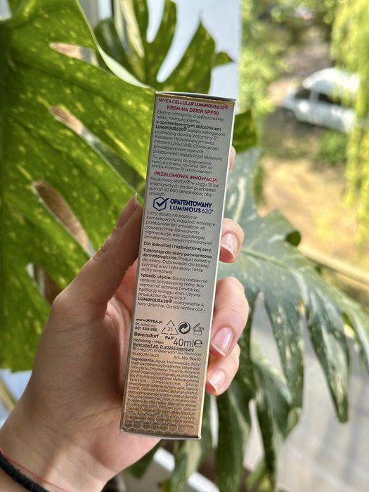 NIVEA Luminous630® Krem SPF 50