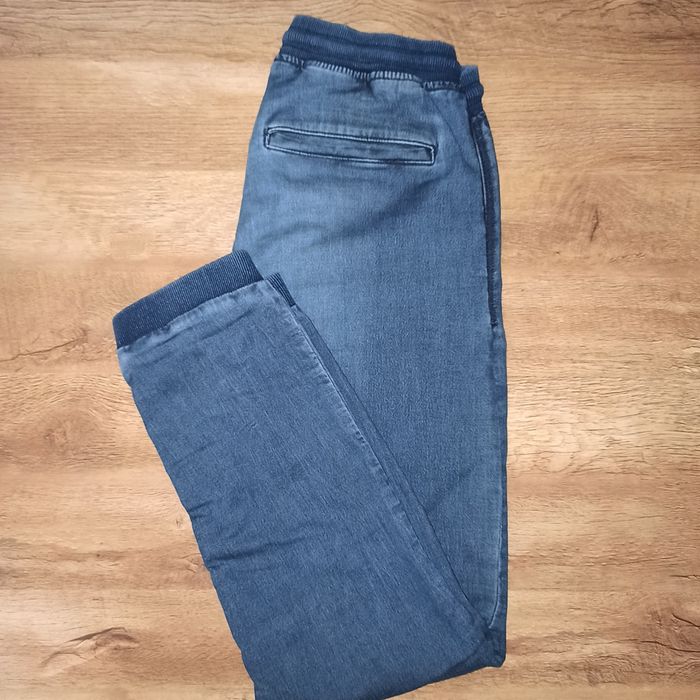 Spodnie joggersy jeansowe H&M rozm.158- 164