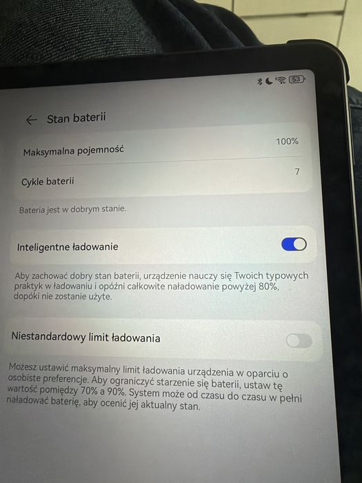 Huawei MatePad 11.5 8/256 GB - 100% bateria, 7 cykli