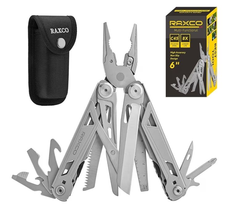 Multitool RAXCO 15 w 1 Szczypce wielofunkcyjne  Outdoor Prezent