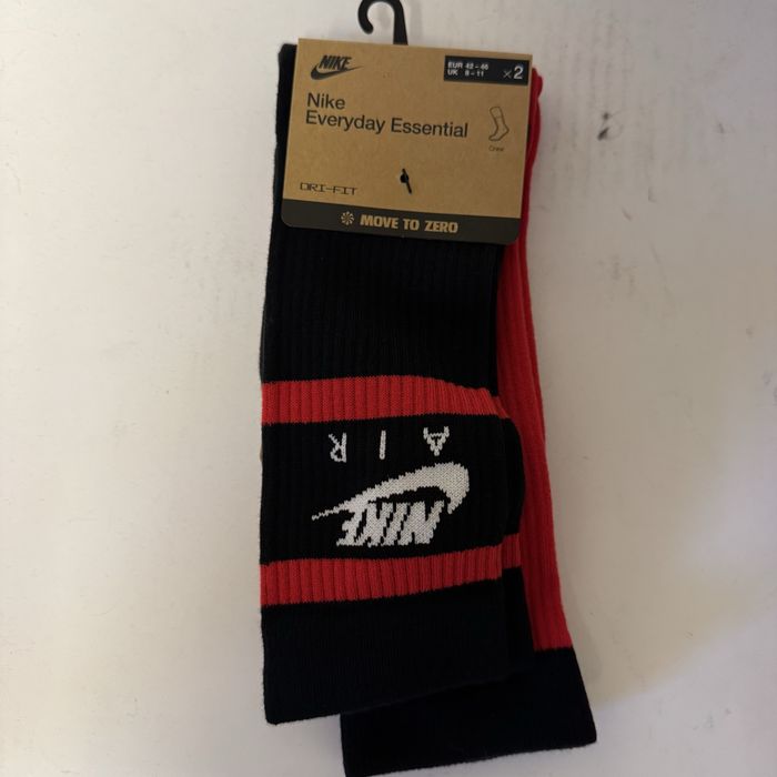 Носки унисекс Nike Everyday Essential Crew Black