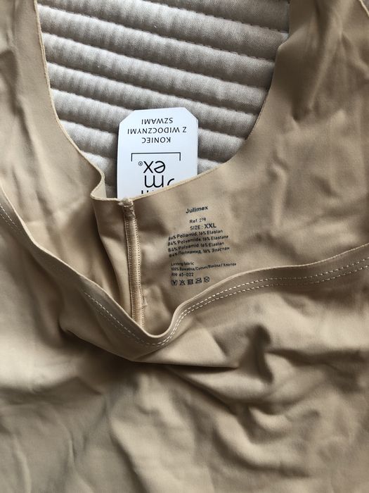 Body modelujące Julimex model 219 XXL beżowe