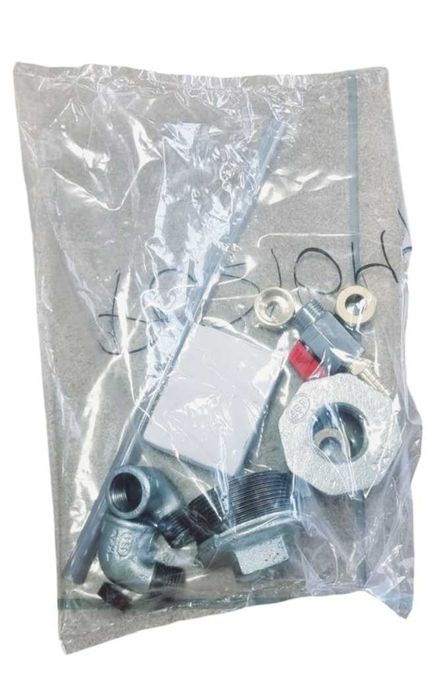 Zbiornik ocynkowany 100L poziomy WIMEST z osprzętem