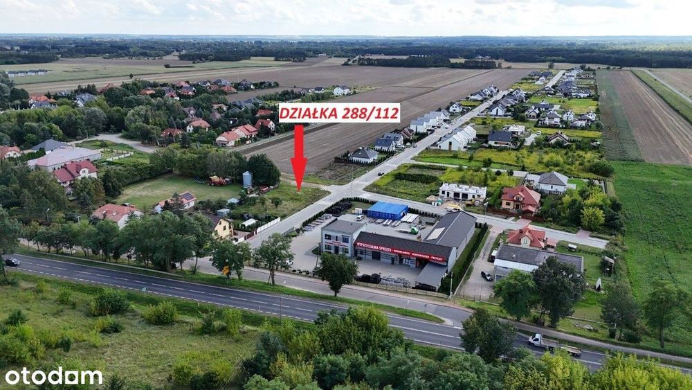 Działka w Słupnie koło Płocka- Calineczki - Widok 4