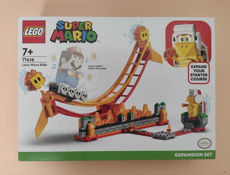 Lego Super Mario 71416 Поїздка на лава-хвилі Додатковий набір