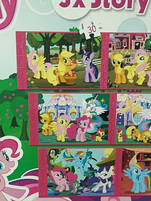 Mega puzzle Kompletne 390 elementów My Little Pony Trefl 4+ kucyki