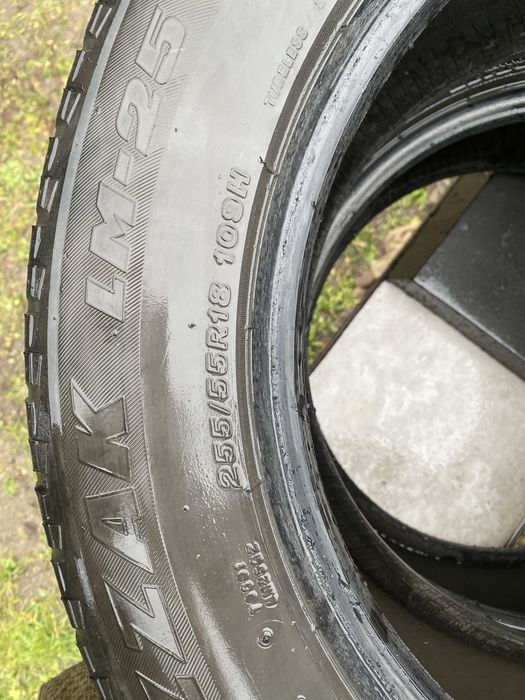 Резина зимова 255/55 R 18, 4 шт.