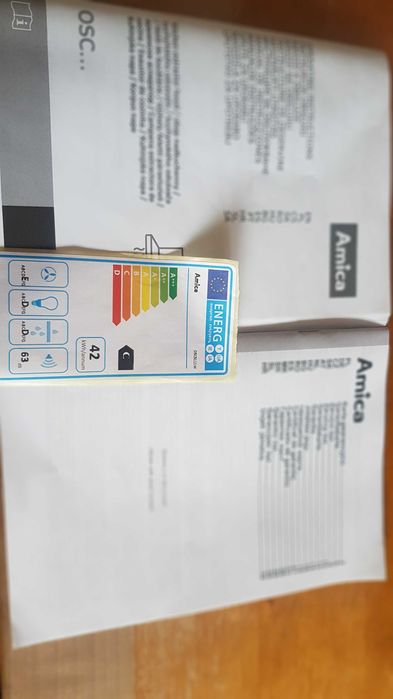 Okap nadkuchenny Amica nowy